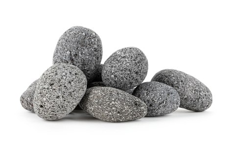 Lawa czarna otoczaki pebbles 3-5cm 1 kg Lawa czarna otoczaki pebbles 3-5cm 1 kg