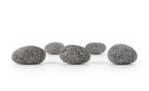 Lawa czarna otoczaki pebbles 3-5cm 1 kg Lawa czarna otoczaki pebbles 3-5cm 1 kg