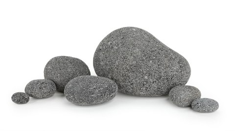 Lawa czarna otoczaki pebbles 5-7cm 1 kg Lawa czarna otoczaki pebbles 5-7cm 1 kg