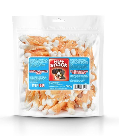Kostka wapienna z kurczakiem Happet GM14 500g Kostka wapienna z kurczakiem Happet GM14 500g