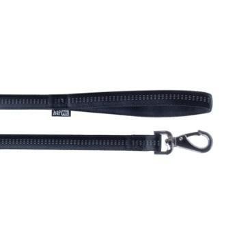 Smycz dla psa Soft Style czarna odblaskowa M Happet Smycz dla psa Soft Style czarna odblaskowa M Happet