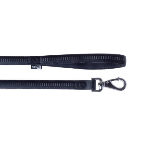 Smycz+szelki Soft Style Happet czarne odblask M 1.5cm Smycz+szelki Soft Style Happet czarne odblask M 1.5cm