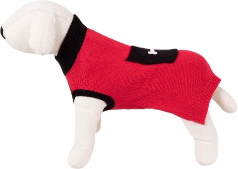 Sweterek dla psa Happet 410M czerwony M-30cm Sweterek dla psa Happet 410M czerwony M-30cm
