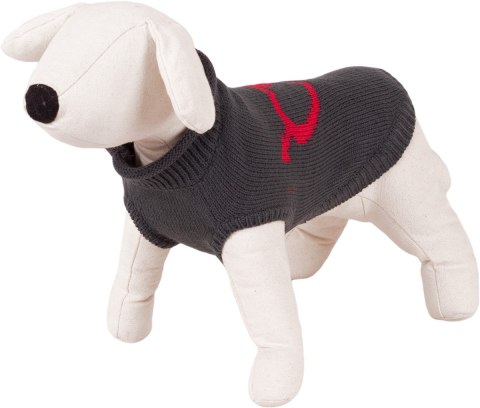 Sweterek dla psa Happet 44XL grafit XL-40cm Sweterek dla psa Happet 44XL grafit XL-40cm