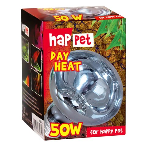 Żarówka Terra Day Heat UVA Happet 50W Żarówka Terra Day Heat UVA Happet 50W