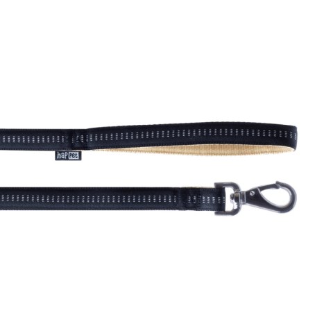 Smycz+szelki Soft Style Happet czarne M 1.5 cm Smycz+szelki Soft Style Happet czarne M 1.5 cm