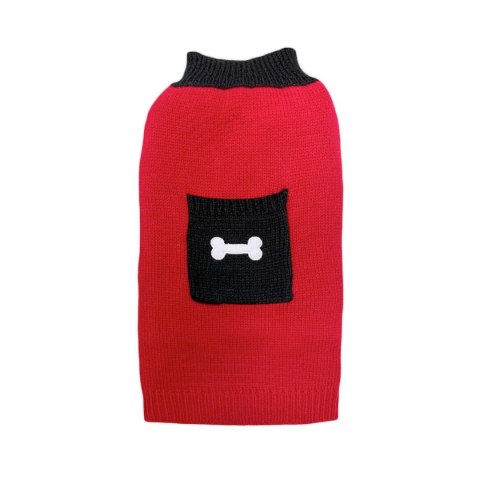 Sweterek dla psa Happet 41XL czerwony XL-40cm Sweterek dla psa Happet 41XL czerwony XL-40cm