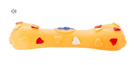 Zabawka kość Happet Z595 łososiowa 15cm Zabawka kość Happet Z595 łososiowa 15cm