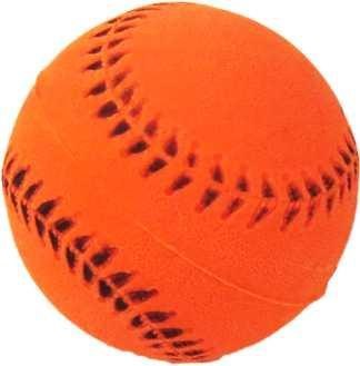 Zabawka piłka baseball Happet 40mm pomarańczowa Zabawka piłka baseball Happet 40mm pomarańczowa