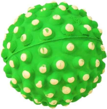 Zabawka piłka wypustki Happet 72mm zielona Zabawka piłka wypustki Happet 72mm zielona