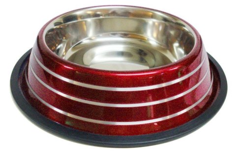 Miska Happet MM54 w paski czerwona 33,5cm/2,35l Miska Happet MM54 w paski czerwona 33,5cm/2,35l