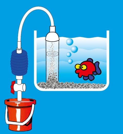 Odmulacz akwariowy Happet pompka zaworek Odmulacz akwariowy Happet pompka zaworek
