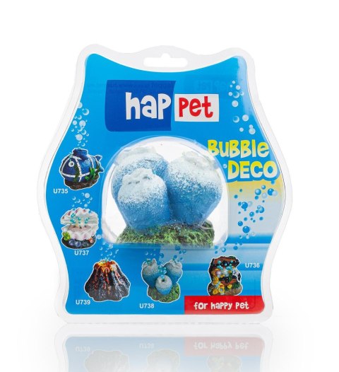 Ozdoba Bubble Deco Happet U738 korale 6,5 cm Ozdoba Bubble Deco Happet U738 korale 6,5 cm