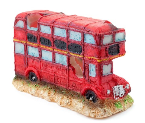 Ozdoba akwariowa Happet R036 autobus piętr. 8,5 cm Ozdoba akwariowa Happet R036 autobus piętr. 8,5 cm