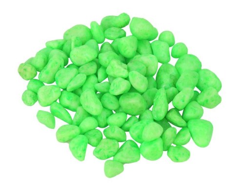 Żwirek do akwarium Happet fluor zielony 1.5cm 0,5kg Żwirek do akwarium Happet fluor zielony 1.5cm 0,5kg
