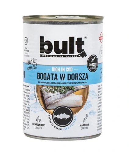 BULT Puszka bogata w dorsza 400g BULT Puszka bogata w dorsza 400g