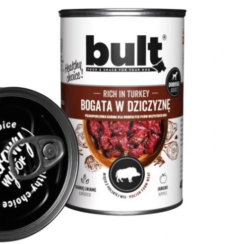 BULT Puszka bogata w dziczyznę 400g BULT Puszka bogata w dziczyznę 400g