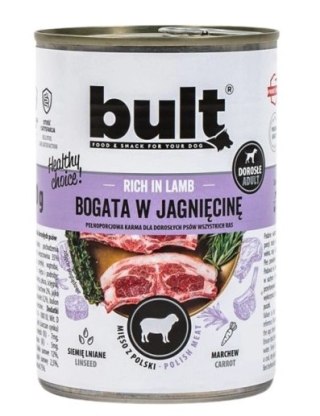 BULT Puszka bogata w jagnięcinę 400g