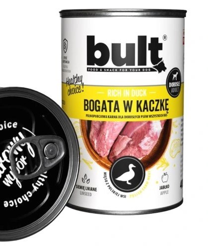BULT Puszka bogata w kaczkę 400g BULT Puszka bogata w kaczkę 400g