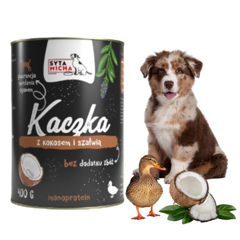 Kaczka z jeżynami i kokosem 400g Kaczka z jeżynami i kokosem 400g