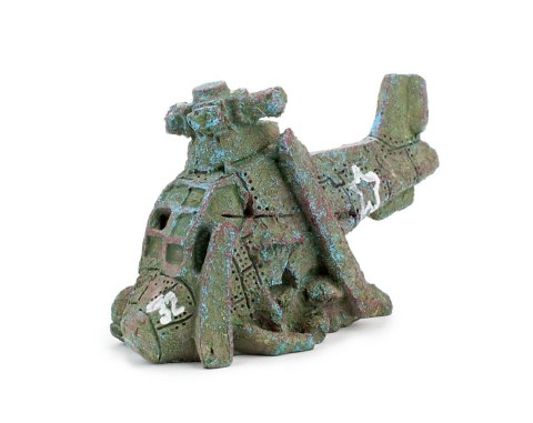 Ozdoba akwariowa Happet R049 helikopter wrak 6,5 cm Ozdoba akwariowa Happet R049 helikopter wrak 6,5 cm