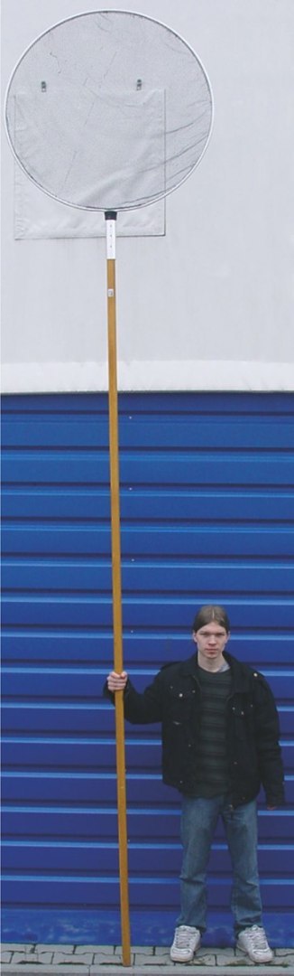 Podbierak KOI 270cm drewniany czarny Podbierak KOI 270cm drewniany czarny