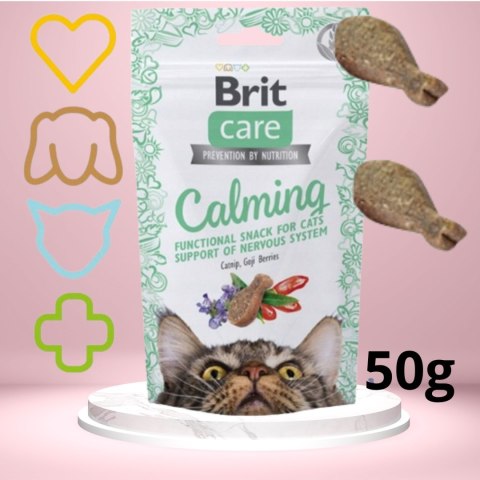 BRIT CARE CAT SNACK CALMING PRZYSMAK SMACZKI KOTA KOCIMIĘTKA USPOKAJAJĄ 50G BRIT CARE CAT SNACK CALMING PRZYSMAK SMACZKI KOTA KOCIMIĘTKA USPOKAJAJĄ 50G