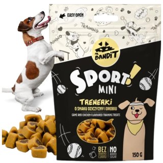 Mr. Bandit SPORT MINI Trenerki o smaku dziczyzny i drobiu 150g