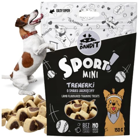 Mr. Bandit SPORT MINI Trenerki o smaku jagnięciny 150g