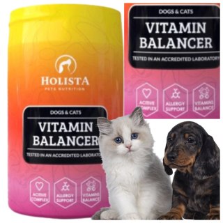 WITAMINY DLA PSA HOLISTA VITAMIN BALANCER PROSZEK 200G SUPLEMENTY DLA PSÓW