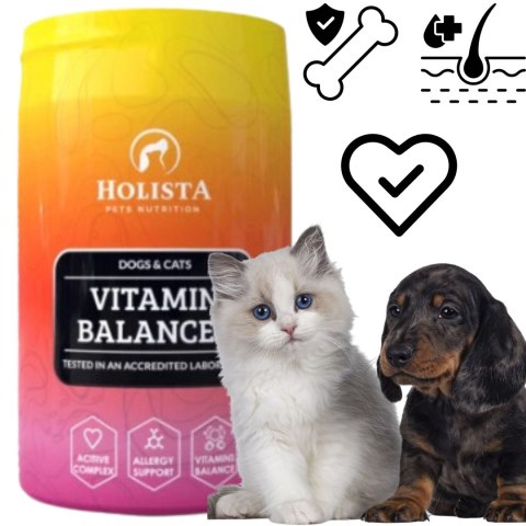 WITAMINY DLA PSA HOLISTA VITAMIN BALANCER PROSZEK 200G SUPLEMENTY DLA PSÓW WITAMINY DLA PSA HOLISTA VITAMIN BALANCER PROSZEK 200G SUPLEMENTY DLA PSÓW