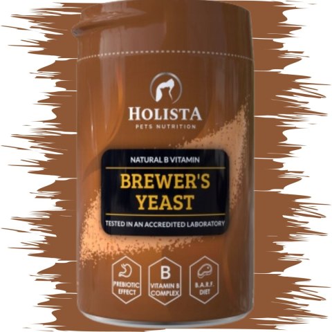 WITAMINY DLA PSA I KOTA HOLISTA BREWERS'S YEARST 200 G DROŻDŻE BROWARNICZE WITAMINY DLA PSA I KOTA HOLISTA BREWERS'S YEARST 200 G DROŻDŻE BROWARNICZE