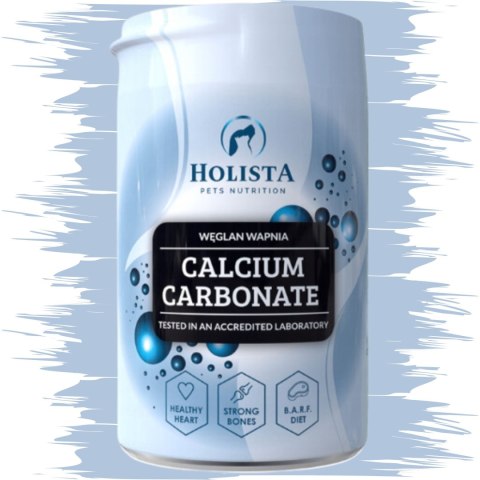 WITAMINY DLA PSA I KOTA HOLISTA CALCIUM CARBONATE 250 G WAPŃ NA MOCNE KOŚCI WITAMINY DLA PSA I KOTA HOLISTA CALCIUM CARBONATE 250 G WAPŃ NA MOCNE KOŚCI