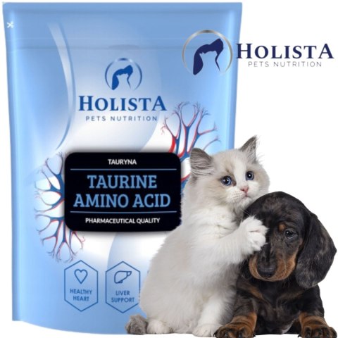 WITAMINY DLA PSÓW I KOTÓW HOLISTA TAURINE 500G TAURYNA W PROSZKU NA SERCE WITAMINY DLA PSÓW I KOTÓW HOLISTA TAURINE 500G TAURYNA W PROSZKU NA SERCE