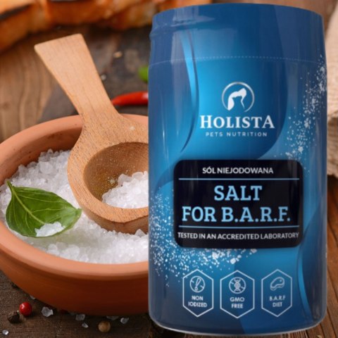WITMINY DLA PSA I KOTA HOLISTA SALT FOR B.A.R.F. 400 G SÓL NIEJODOWANA WITMINY DLA PSA I KOTA HOLISTA SALT FOR B.A.R.F. 400 G SÓL NIEJODOWANA