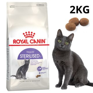 SUCHA KARMA DLA KOTA Royal Canin FHN Sterilised 2 kg dla kotów STERYLIZOWANYCH