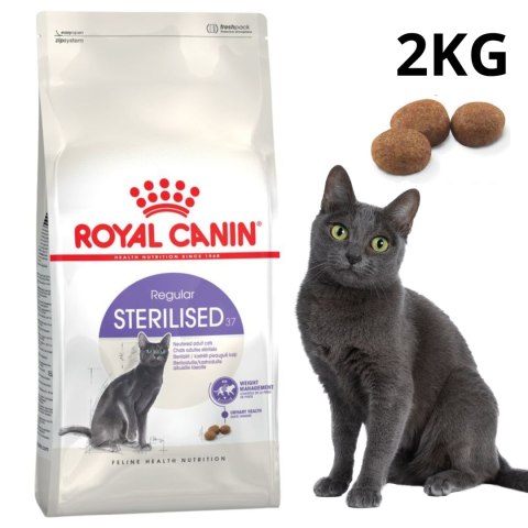SUCHA KARMA DLA KOTA Royal Canin FHN Sterilised 2 kg dla kotów STERYLIZOWANYCH SUCHA KARMA DLA KOTA Royal Canin FHN Sterilised 2 kg dla kotów STERYLIZOWANYCH