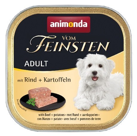 Animonda vom Feinsten Dog Adult Wołowina i Ziemniaki 150g Animonda vom Feinsten Dog Adult Wołowina i Ziemniaki 150g