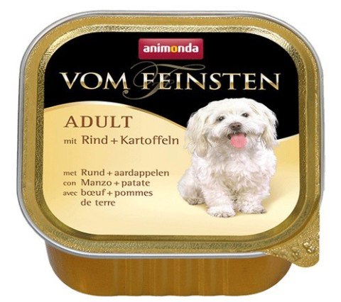Animonda vom Feinsten Dog Adult Wołowina i Ziemniaki 150g Animonda vom Feinsten Dog Adult Wołowina i Ziemniaki 150g