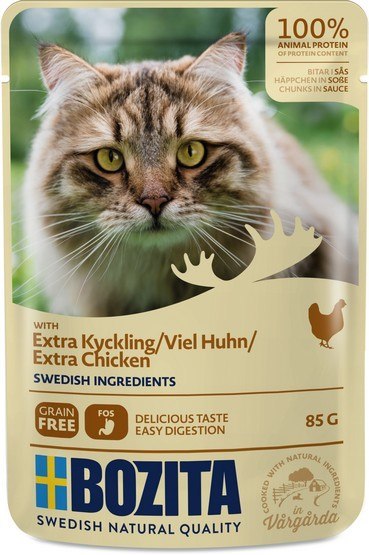 Bozita Cat Kurczak w sosie saszetka 85g Bozita Cat Kurczak w sosie saszetka 85g