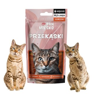 PRZYSMAK DLA KOTA Pan Mięsko Mini Przekąski Kurczak (dorosły) 50g