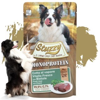 KARMA MOKRA DLA PSA Stuzzy saszetka 150g Monoprotein - cielęcina i buraki