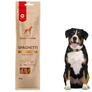 PRZYSMAK DLA PSA SPAGHETTI Z WIEPRZOWINY 40 G MACED ZDROWY SMAKOŁYK