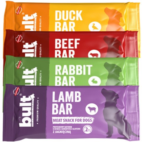 PRZYSMAKI DLA PSA BULT BEEF Bar baton proteinowy z wołowiną 75g SMAKOŁYK PRZYSMAKI DLA PSA BULT BEEF Bar baton proteinowy z wołowiną 75g SMAKOŁYK