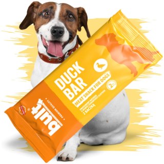 PRZYSMAKI DLA PSA BULT DUCK Bar baton proteinowy z kaczką 75g SMAKOŁYK PSÓW