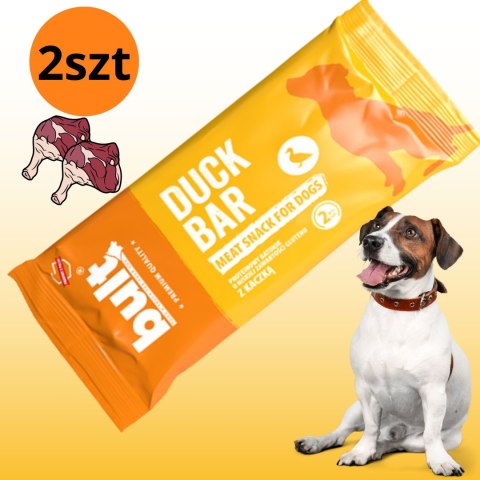 PRZYSMAKI DLA PSA BULT DUCK Bar baton proteinowy z kaczką 75g SMAKOŁYK PSÓW PRZYSMAKI DLA PSA BULT DUCK Bar baton proteinowy z kaczką 75g SMAKOŁYK PSÓW